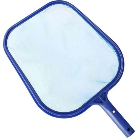 Épuisette de surface professionnelle, filet de nettoyage à mailles fines pour le nettoyage des piscines, des feuilles et des impuretés.