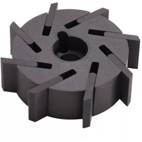 Turbine du moteur de pompe à vide du système de verrouillage centralisé Mercedes-Benz, références d'origine A2208000648 et A2208000748 (sens horaire). (1/4)