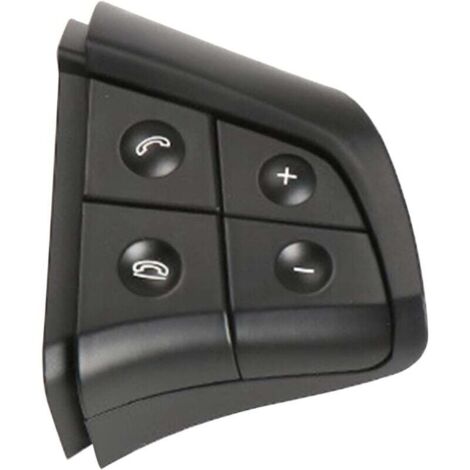 Boutons de commande au volant de remplacement pour Mercedes Benz W164 W245 W251 GL350 ML350 R280 B180 B200 B300 ML GL BR-Class (4 boutons noirs à droite)