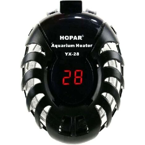 Chauffage d'aquarium, mini chauffage d'aquarium pour poissons tropicaux et tortues, résistance chauffante à niveau d'eau constant et basse température automatique