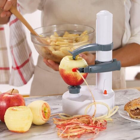 Éplucheur De Pommes De Terre Électrique Automatique Avec 6 Lames De Rechange - Gain De Temps En Cuisine