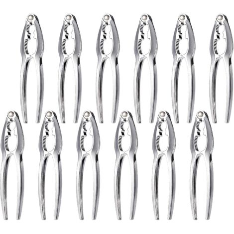 Casse-noix pour pattes de crabe, craquelins de homard, outils de craquelins de fruits de mer robustes, ensemble de casse-noix, 12 PACK (1/5)