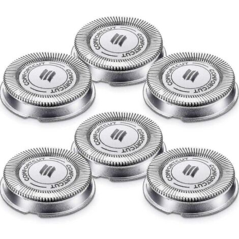 - Lot de 6 têtes de rasoir Sh30 pour rasoir électrique Philips 1000, 2000 (1/5)