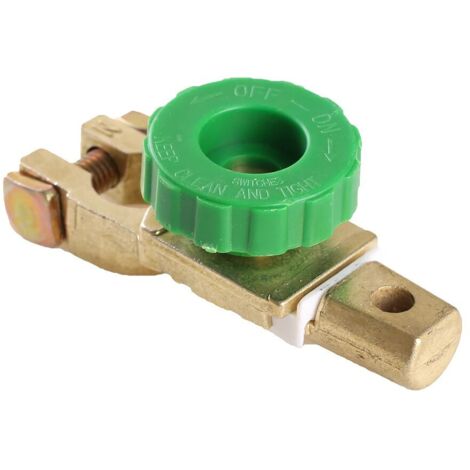 Commutateur d'isolateur de batterie de moto de voiture interrupteur de coupure rapide isolateur de déconnexion rotatif voiture (1/5)