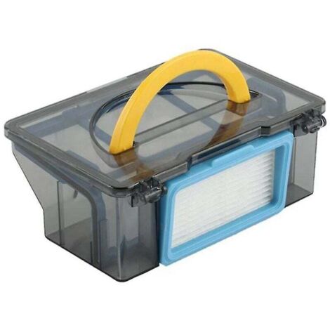 Boîte à poussière pour aspirateur robot V5s V3 V5 V5s Pro avec filtre Hepa + filtre Hepa efficace (1/3)