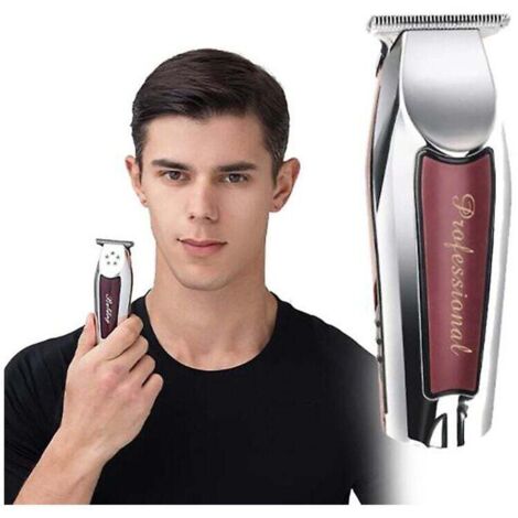 Tondeuse à cheveux magnifique pour hommes, nouvelle tondeuse à cheveux à lame en T, tondeuse à cheveux sans fil pour coiffeur professionnel, tondeuse à cheveux à lame en T (1/4)