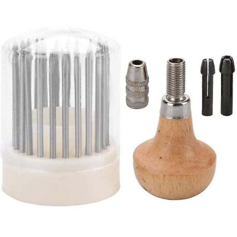 Ensemble d'outils de perlage 23 pièces Outils de sertissage de diamants Graveur de perles pour bijoux Outil de sertissage de pierres de diamant Outil de gravure Fabrication de bijoux à faire soi-même