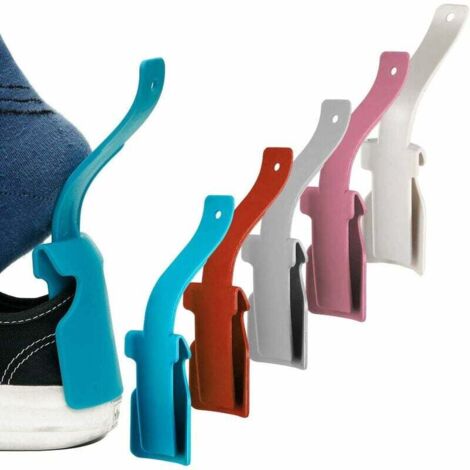 DALAETUS 8 Paires Bouclier Anti-Plis Chaussures + Chausse Pied - Protection TPU Respirante