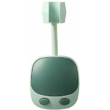 Support De Pomme De Douche Rotatif à 360 Degrés pour Salle De Bain sans poinçon Support De Montage à Ventouse Réglable Support De Douche Vert-Fei Yu (1/4)