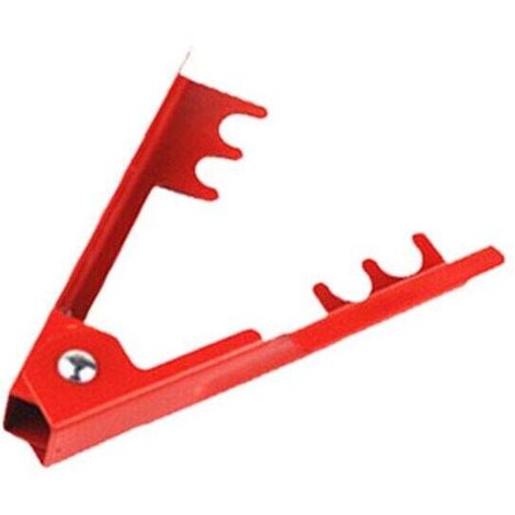 Outil pour enlever les clips et les feuilles (rouge) (1/4)