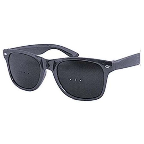 Lunettes à mailles, lunettes à sténopé, lunettes à petits trous, pour l'entraînement et la relaxation des yeux (1/2)