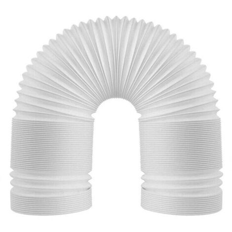 Tuyau Climatiseur Mobile, Tuyau D'évacuation D'air En Pvc Flexible Tube De Ventilation Universel Tuyau Kit Pour Climatiseur Mobile Diamètre (15CM Diamètre 200CM Longueur)-Fei Yu (1/4)