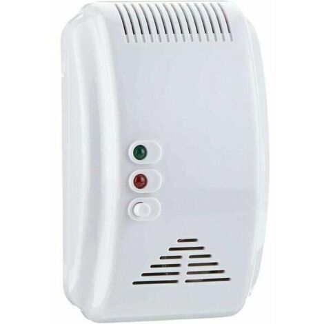 Detecteur de gaz naturels et soporifiques (Blanc)115x75x35mm 12V