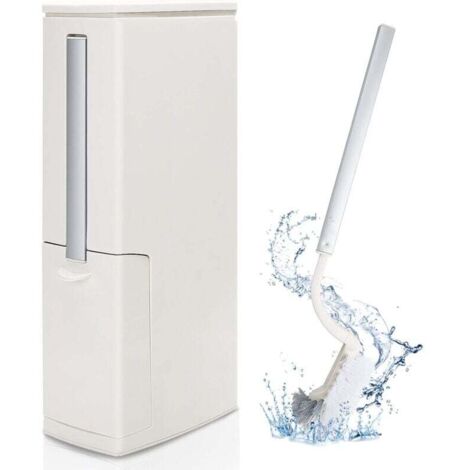 Ensemble de poubelle de brosse de toilette 3 en 1, poubelle de salle de bain multifonctionnelle avec brosse de toilette-Fei Yu