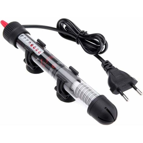 Chauffe-Eau Submersible Chauffage Rod pour Verre d'aquarium température réglage 50W-220V-Fei Yu