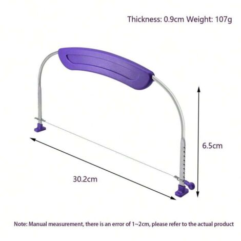 Outil de Pâtisserie Lissoir,Cuisson Unité Outils Wipe (Coupe-Gâteau