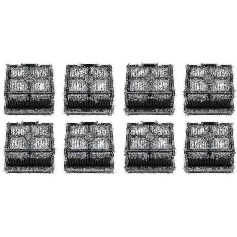 Lot de 8 filtres pour aspirateur à main sans fil H13/m13/m12pro/m12, pièce de rechange, accessoire de remplacement (1/3)