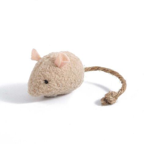 Jouets à l'herbe à chat, 5 pièces Jouets en peluche pour chaton souris