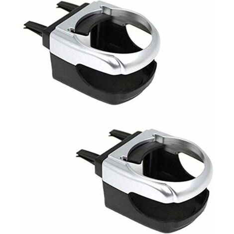 2 pcs Porte-gobelets pour Voiture,Porte Gobelet Voiture Support Boîteille Porte-Boîteille Climatiseur Sortie Porte-gobelet Universel pour SUV/Camions/Auto-Fei Yu (1/3)