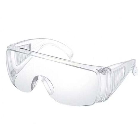 Lunettes coupe-vent à persiennes, lunettes de protection transparentes pour cyclisme, résistantes aux chocs, à la poussière, au brouillard, aux gouttelettes et aux éclaboussures (1/4)