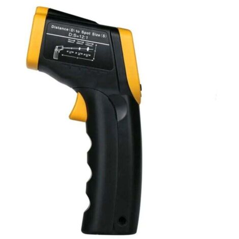 Thermomètre infrarouge Temperature Laser Sans Contact Pistolet Temperature LCD (-50°C380°C) Tenue Maison Industrie Cuisine