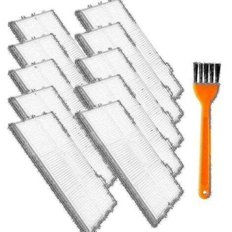 Lot de 10 filtres Hepa pour robot Xiaomi Roborock S7 T7s T7plus T7splus (1/3)