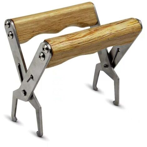 Pince pour cadre de ruche, type d'exportation, pince pour cadre de ruche, poignée en bois, pince en nid d'abeille, fournitures pour apiculture de transition