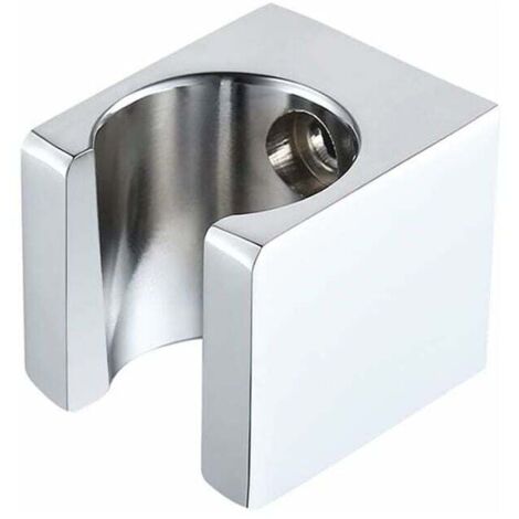 Support Douche Tout en Laiton Support Douchette Mural Support Pommeau de Douche pour Baguette de Pulvérisateur à Main Pour Salle de Bain Chrome, C107-CH-Fei Yu (1/4)