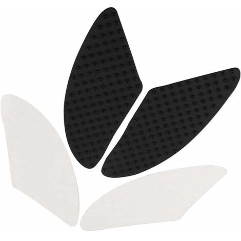 Moto Tapis de Réservoir de Carburant, Gaz Côté Moto Universal Grip Genou Protection Antidérapante en Caoutchouc Autocollants Autocollant-Fei Yu (1/4)
