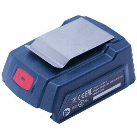 Adaptateur USB Bosch Gaa18-24 avec voyants de contrôle pour 14,4 f±18 V