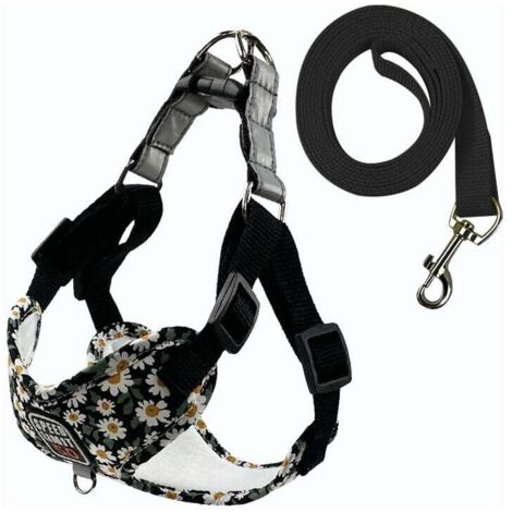 Fournitures pour animaux de compagnie Laisse respirante pour chien Laisse imprimée pour chien de promenade pour chien de petite et moyenne taille Nouveau harnais pour animaux de compagnie en gros (1/3)