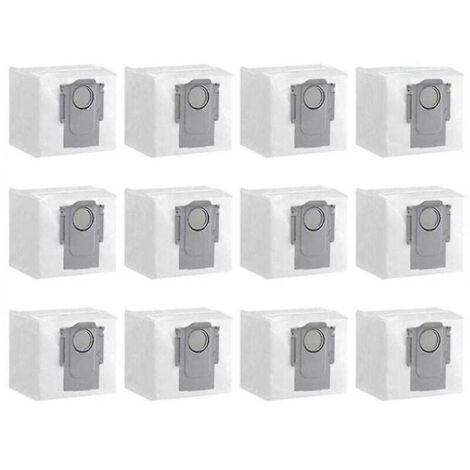 Lot de 12 sacs à poussière pour aspirateur robot S8 S8+ S8 Pro S7 Maxv Ultra Max T8 G10s G20, pièces remplaçables (1/3)