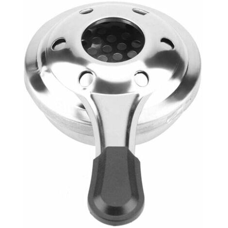 Réchaud à Alcool, Réchaud à Alcool Portable en Acier Inoxydable pour Le Camping en Plein Air Ou La Panique, Détachable Et Non Toxique, Durable Et écologique, Argent-Fei Yu (1/4)