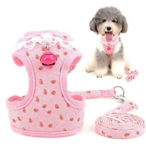 Harnais pour Chien （Rose L）-Fei Yu