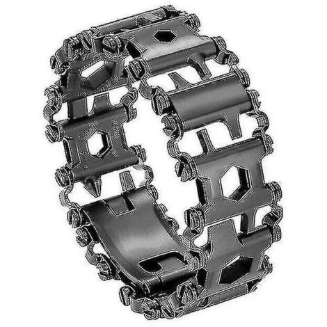 Bracelet à outils multifonctions Bracelet de réparation en acier inoxydable Bracelet en acier inoxydable pour outils multiples (1/3)
