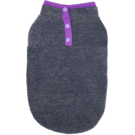 Manteau polaire pour animal de compagnie, chiot, chat, chien, t-shirt, veste chaude, gilet, vêtements (1/2)
