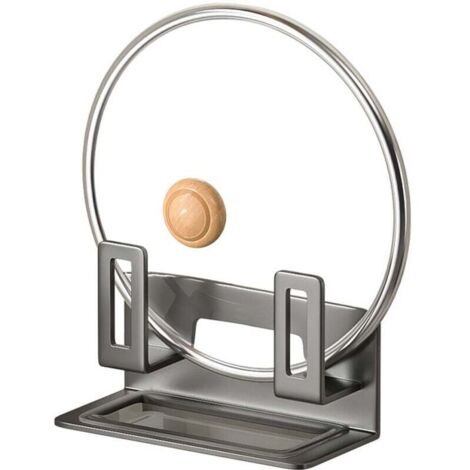 Support de rangement pour planches à découper - Étagère de cuisine - Support vertical pour planches à découper - Rangement pour planches à découper - Organisateur de planches à découper - Acier au car (1/4)