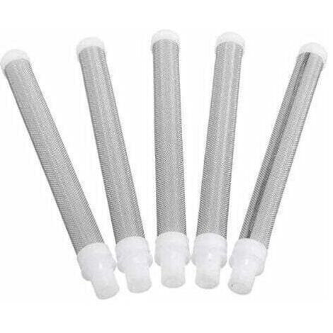 Éléments De Filtre À Pistolet À Pulvériser Airless 5Pcs 60 Mesh pour Wagner Airless Paint Spray Gun (1/4)