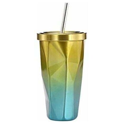 Tasse de voyage en acier inoxydable 500ML (or)-Fei Yu (1/3)