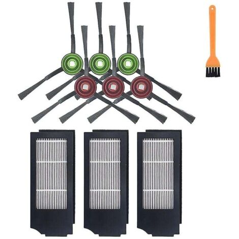 Pièces de filtre de brosse latérale de balayage pour robot Ecovacs T10/t10 Turbo (1/3)
