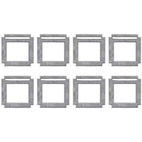 Lot de 8 chiffons de nettoyage pour aspirateur W66, accessoires de rechange pour robot nettoyeur de vitres électriques (1/2)