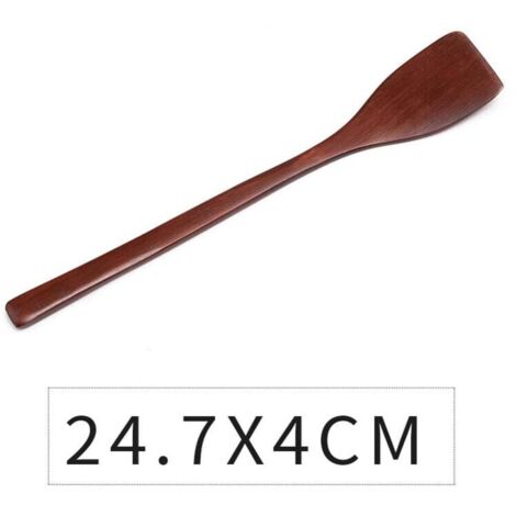Spatule en bois avec revêtement antiadhésif Ustensile de cuisine