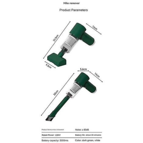 Aspirateur de voiture à main, aspirateur sans fil, aspirateur sec et humide rechargeable (1/3)