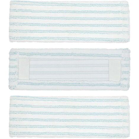 Kit de 5 pièces de rechange pour balai-serpillère - Balai-serpillère - Lingettes de rechange - 48 x 17 cm - Lingettes en microfibre - Compatible avec de nombreux systèmes - Pièces de rechange lavables (1/4)
