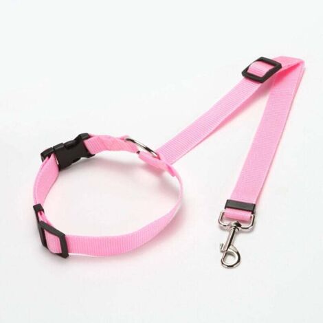 Nouvelle ceinture de sécurité réglable pour chien et chat, ceinture de voyage avec clip, collier de sécurité pour voiture