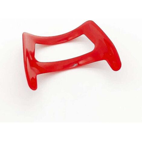 Kit de rasage et de coupe pour hommes, convient à tous les guides d'auto-coupe, accessoires de coiffure (1 pièce, rouge) (1/3)