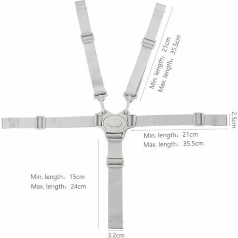 Coussinets de ceinture pour poussettes, protège-ceintures, coussinets