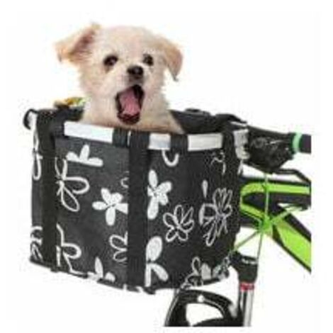Panier De Velo Pliant, Petit Panier Pour Chat Et Chien, Style Fleur-Fei Yu (1/4)