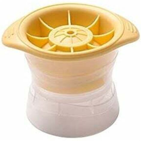 Moule À glaçons 1Pcs Whisky Moule Hockey Sur Glace En SiliCône Souple Respectueux L'Environnement Plateau glaçons Fait Maison Avec s Cocktails Scellés Moules Jus Soda Jaune-Fei Yu (1/4)