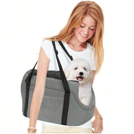 Sac à bandoulière pour chien, sac de transport pour chien, chat, petit sac de voyage pour animaux de compagnie